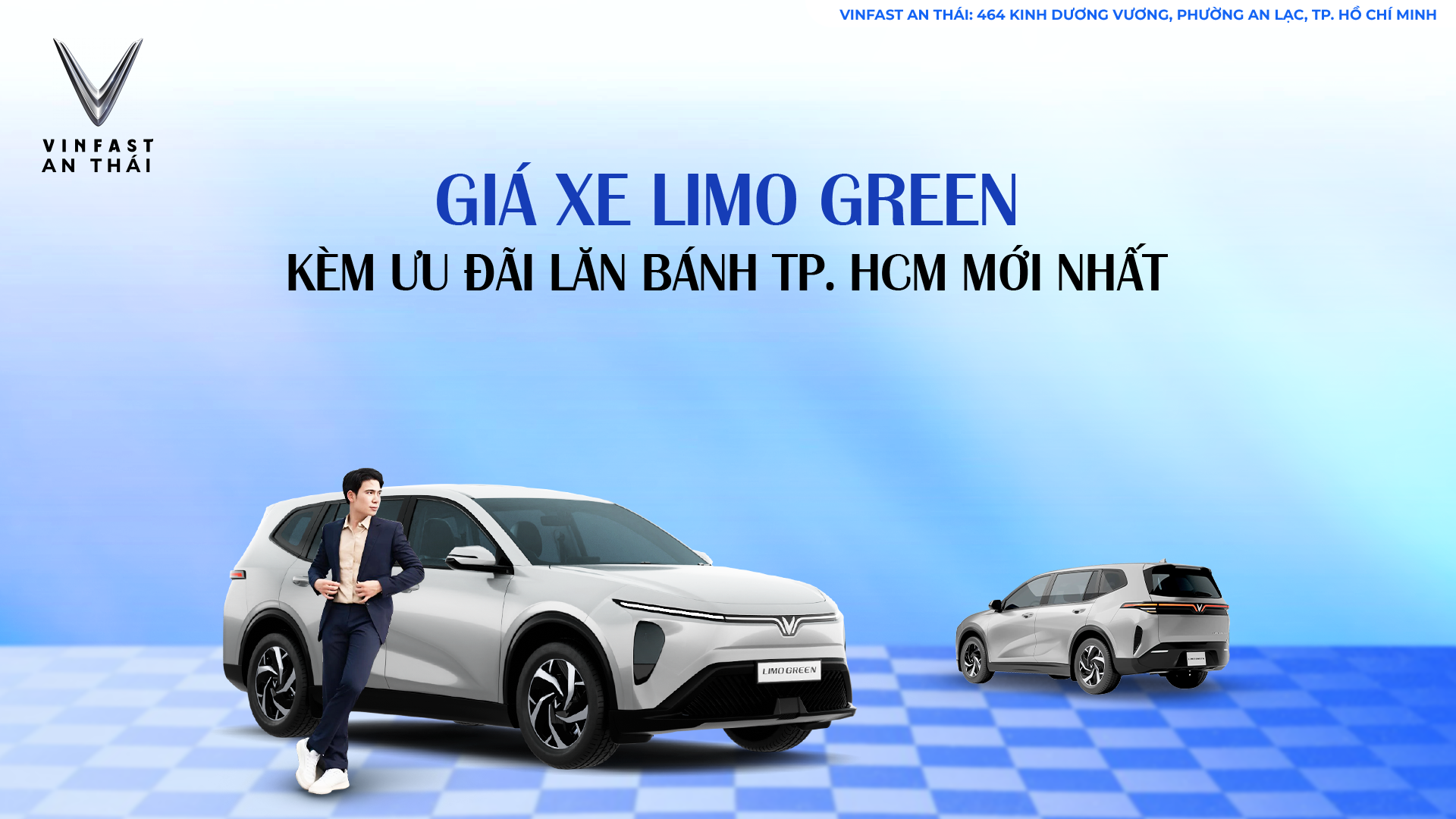 GIÁ XE LIMO GREEN KÈM ƯU ĐÃI LĂN BÁNH TP. HCM MỚI NHẤT 